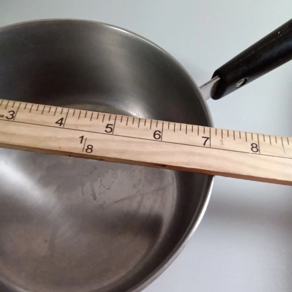 Vintage Revere Ware 1801 Copper Clad Stainless Saucepan Riverside CA 7 Inch